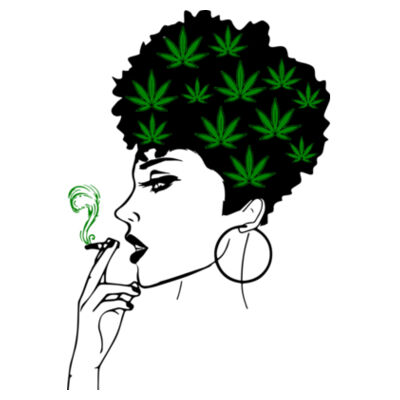 Smoking Women - Women's T-Shirt Design