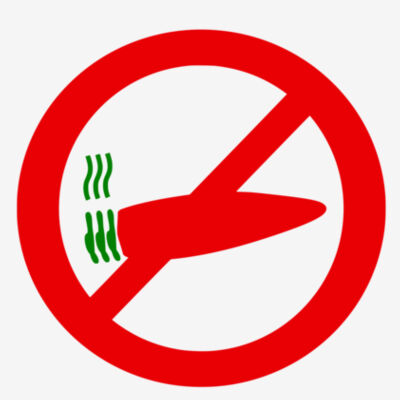 No Smoking - 11x11 DTF Transfer Design