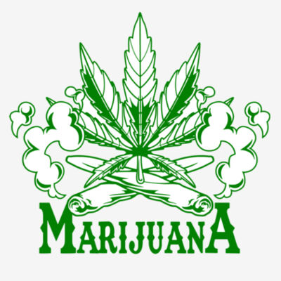 Marijuana Smoking Joints - 11x11 DTF Transfer Design