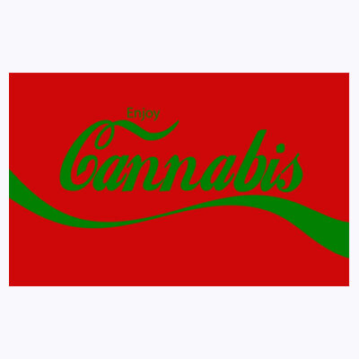Enjoy Cannabis - Hooded Sweatshirt Design