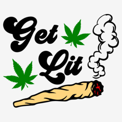 Get Lit - 11x11 DTF Transfer Design