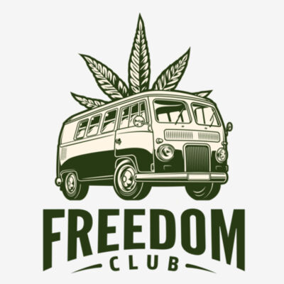 Freedom Club - 11x11 DTF Transfer Design