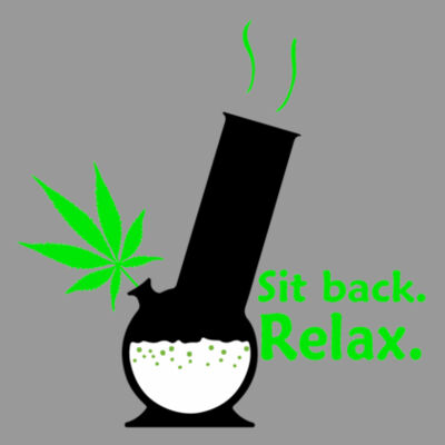 Sit Back. Relax. - Unisex Cotton Tee Design