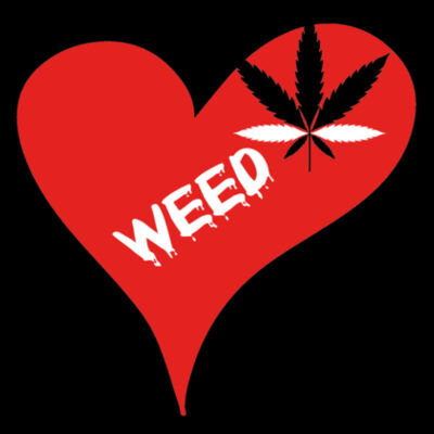 Heart Weed - Women's T-Shirt Design