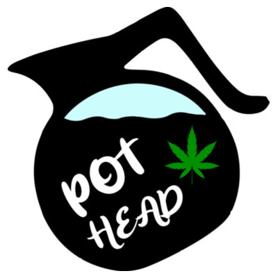 Coffee Pot Head - Unisex Cotton Tee Design