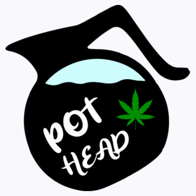 Coffee Pot Head - Hooded Sweatshirt Design