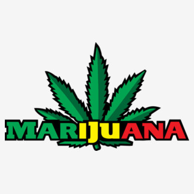 Leaf Marijuana - 11x11 DTF Transfer Design