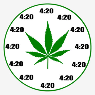 4:20 All The Time - 11x11 DTF Transfer Design