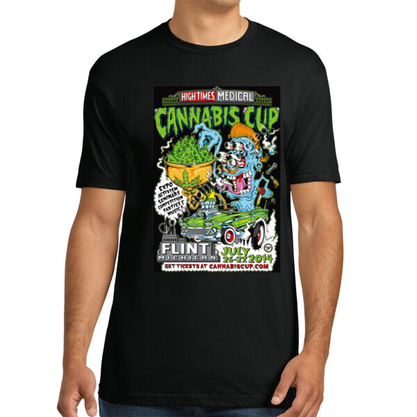 Cannabis Cup - Unisex Cotton Tee Thumbnail