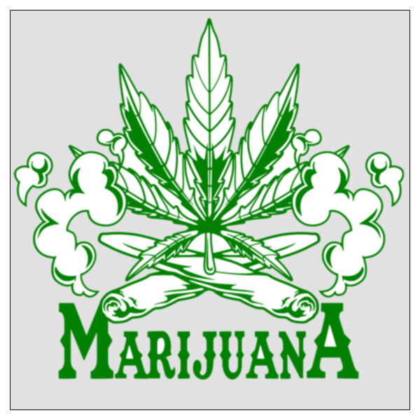 Marijuana Smoking Joints - 11x11 DTF Transfer Thumbnail