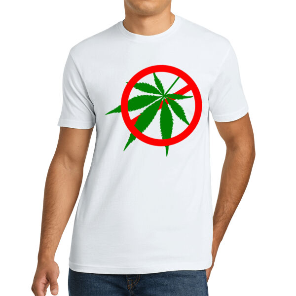No Weed - Unisex Cotton Tee Thumbnail