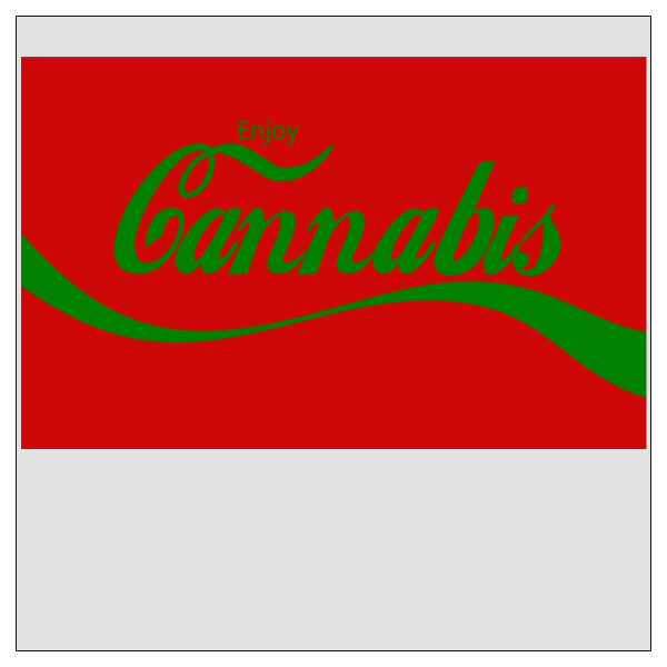 Enjoy Cannabis - 11x11 DTF Transfer Thumbnail