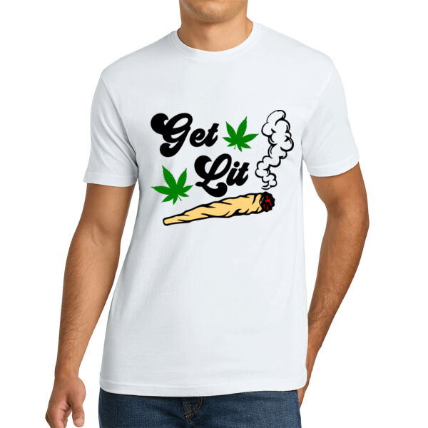 Get Lit - Unisex Cotton Tee Thumbnail
