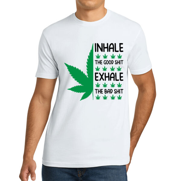 Inhale, Exhale - Unisex Cotton Tee Thumbnail