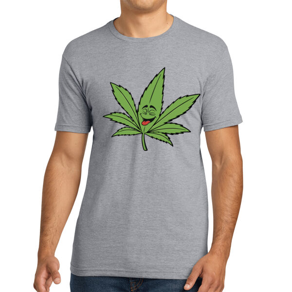 Leaf Charicture  - Unisex Cotton Tee Thumbnail