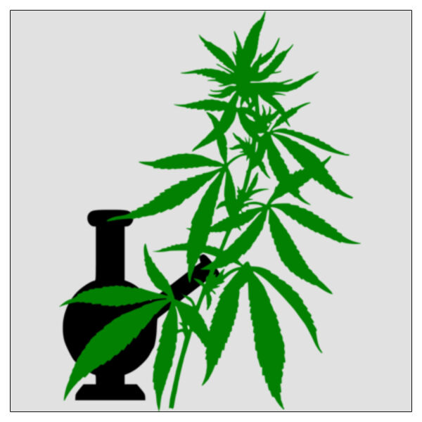 Bong Plant - 11x11 DTF Transfer Thumbnail