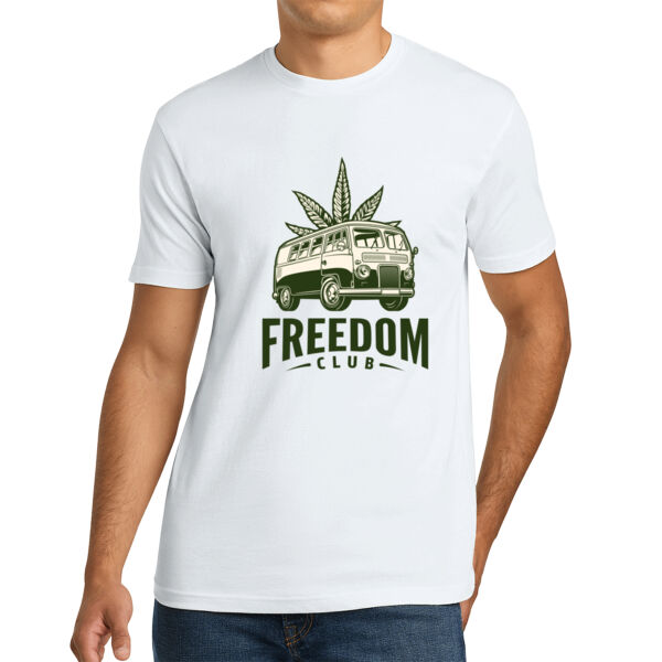 Freedom Club - Unisex Cotton Tee Thumbnail