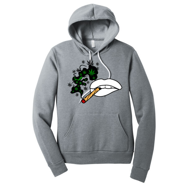 Smoking Lips - Hooded Sweatshirt Thumbnail