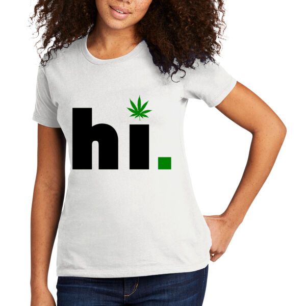 Hi - Women's T-Shirt Thumbnail