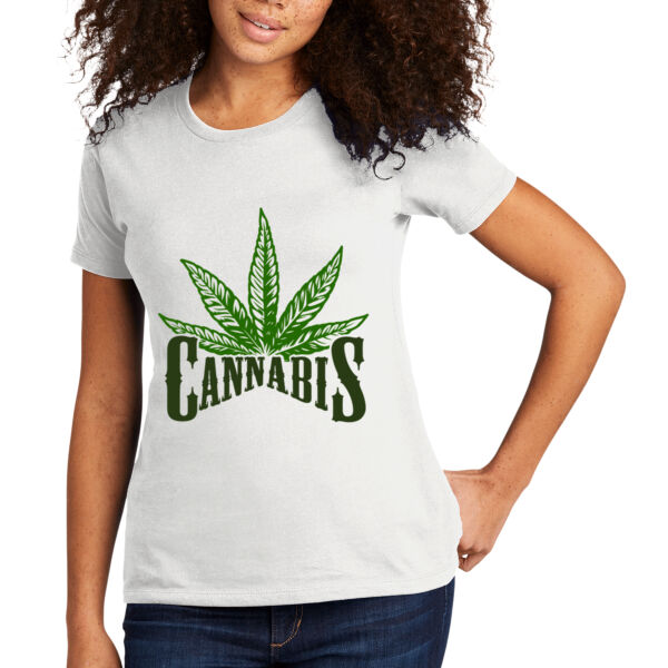 Cannabis Leaf - Women's T-Shirt Thumbnail