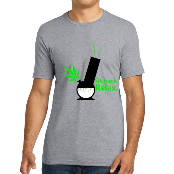 Sit Back. Relax. - Unisex Cotton Tee Thumbnail