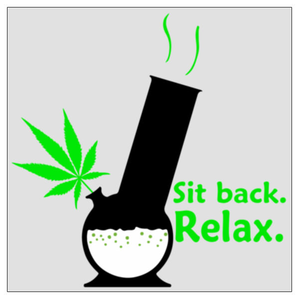 Sit Back. Relax. - 11x11 DTF Transfer Thumbnail