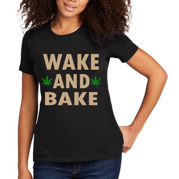 Wake and Bake - Women's T-Shirt Thumbnail