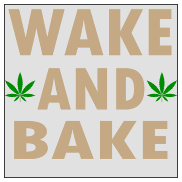 Wake and Bake - 11x11 DTF Transfer Thumbnail