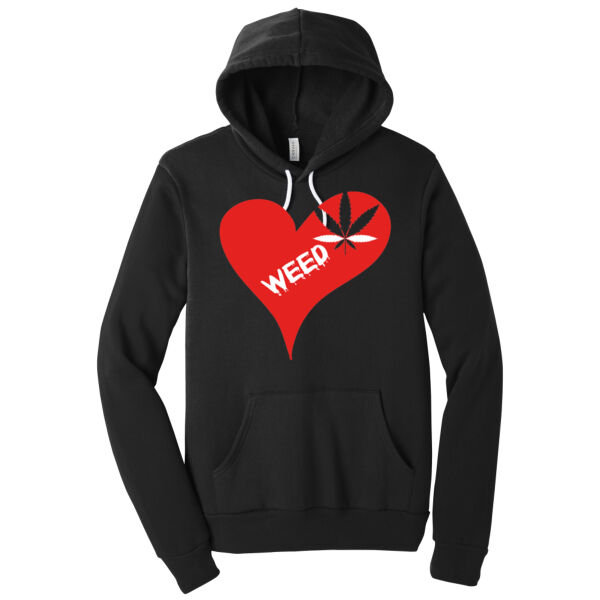 Heart Weed - Hooded Sweatshirt Thumbnail