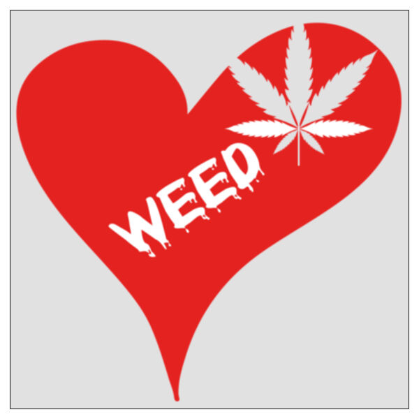 Heart Weed - 11x11 DTF Transfer Thumbnail