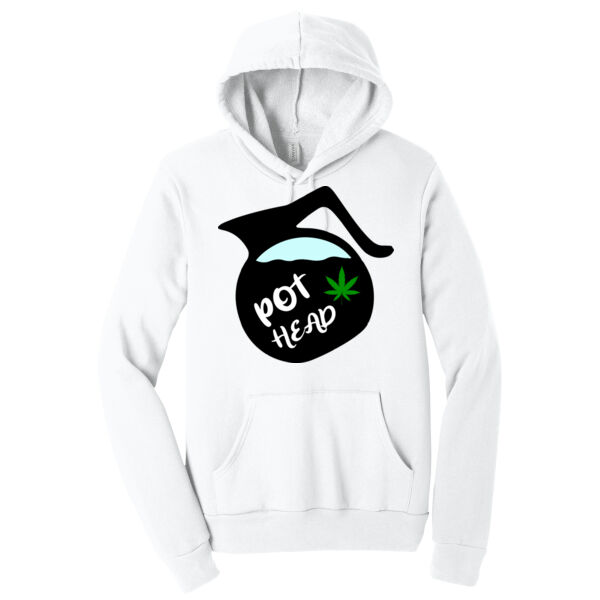 Coffee Pot Head - Hooded Sweatshirt Thumbnail
