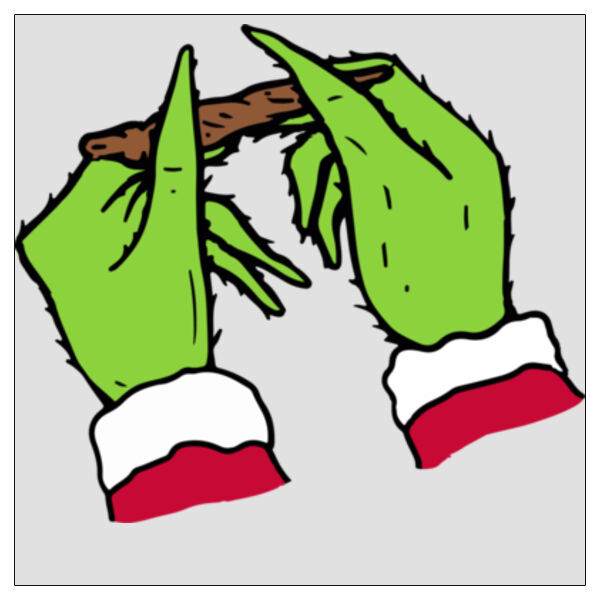Grinch Rolling - 11x11 DTF Transfer Thumbnail