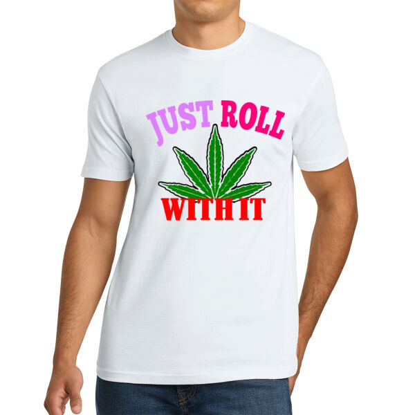 Just Roll With It - Unisex Cotton Tee Thumbnail