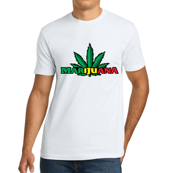 Leaf Marijuana - Unisex Cotton Tee Thumbnail