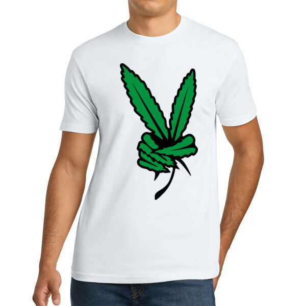 Leaf Deuces  - Unisex Cotton Tee Thumbnail