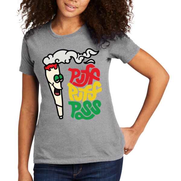 Puff Puff Pass - Women's T-Shirt Thumbnail