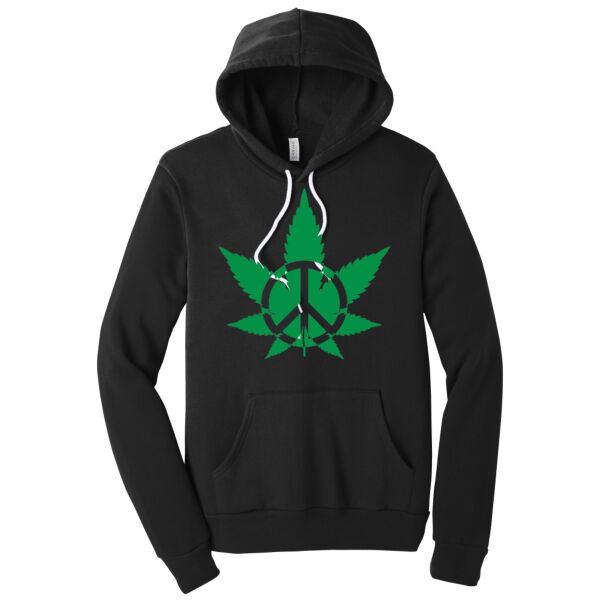 Peace Leaf - Hooded Sweatshirt Thumbnail