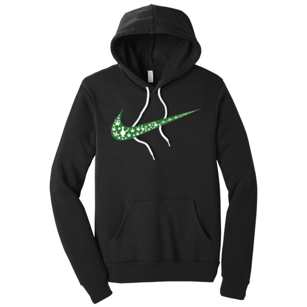 Nike with Weed Icons - Hooded Sweatshirt Thumbnail