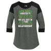 Women's Heritage Blend 3/4 Sleeve Baseball Raglan Tee Thumbnail