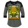 Women's Heritage Blend 3/4 Sleeve Baseball Raglan Tee Thumbnail